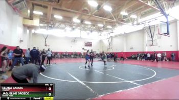 120 lbs Champ. Round 1 - Jaqueline Orozco, Buena Park vs Eliana Garcia, Walnut