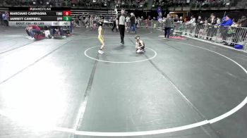 50 lbs Semifinal - Logan Morrow, Cordoba Trained vs Dominic Warn, Triumph Trained