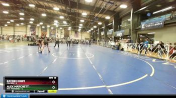 88 lbs Rd# 5- 3:45pm Friday Final Pool - Alex Marchetti, Mat Assassins vs Kayden Khim, Cali Red