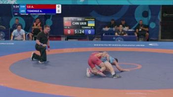 61 kg Repechage - Anchao Lu, China vs Artem Tisnohuz, Ukraine