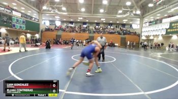 157 lbs Champ. Round 2 - Liam Gonzalez, Ramona vs Elijah Contreras, Vista Murrieta