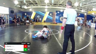 113 lbs Round 5 (8 Team) - Connor Boone, Socs vs Ryland Redfield, Pasco Wolfpack