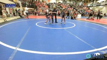 55 lbs Consi Of 8 #1 - Hadley-Glen Smith, Coweta vs ROWDY BLAKE, Raw Wrestling Club