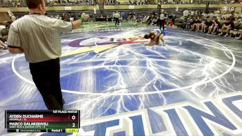 152 lbs Finals (8 Team) - Marco Dalakishvili, Saint Pius X (Kansas City) vs Ayden Ducharme, Vacaville