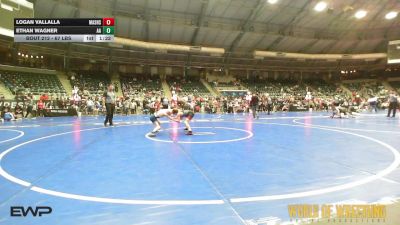 67 lbs Semifinal - Logan Vallalla, Mat Assassins vs Ethan Wagner, Alber Athletics