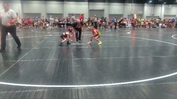 55 lbs Round 3 - **Mika Abeel, Team Aggression vs Oakley Moore, Team Zapas