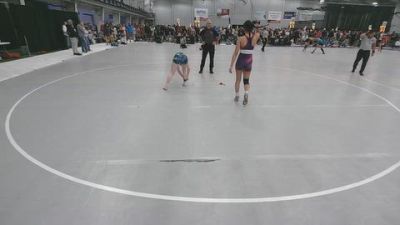 120 lbs Cons. Rd Of 32 - Sarah Bell, Spar vs Clarissa Cisneros