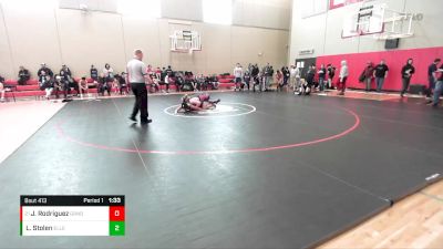 170 lbs Quarterfinal - Juan Rodriguez, Grandview HS vs Logan Stolen, Ellensburg