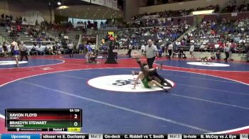 5A 120 lbs Semifinal - Xavion Floyd, Searcy vs Braedyn Stewart, Van Buren