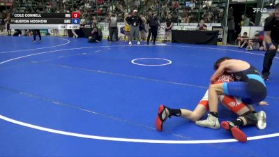 132 lbs Champ. Rd Of 16 - Cole Connell, Hawkeye Wrestling Academy vs Huston Hookom, Immortal Athletics Wrestling Club