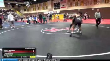 170 lbs Cons. Round 2 - Jason Oh, Castro Valley vs Alex Aftahi, Bonita Vista