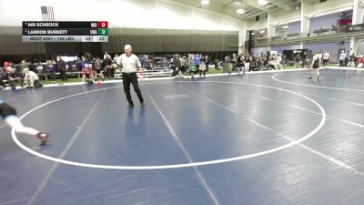 106 lbs Cons. Sub-quarters - Ari Schrock, Indiana vs Landon Burkett, Contenders Wrestling Academy