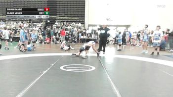 111 lbs Rr Rnd 5 - Brian Danbe, RedNose Wrestling School - MSC vs Blake Venza, Estebuilt WC - MSC