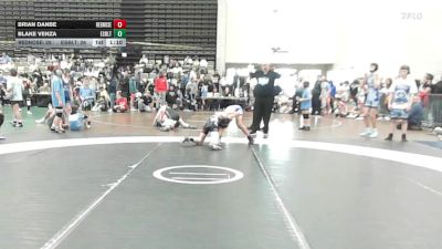 111 lbs Rr Rnd 5 - Brian Danbe, RedNose Wrestling School - MSC vs Blake Venza, Estebuilt WC - MSC