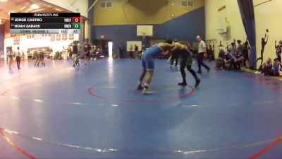 215 lbs Cons. Round 3 - Jorge Castro, Temescal Canyon vs Noah Zarate, Damien