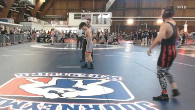 125 lbs Consi Of 16 #2 - Kyle Crudele, Journeymen WC vs Micah Loudermilk, Bergen Catholic