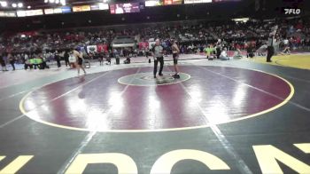 113 lbs Champ. Round 1 - Holten Crane, Bishop Kelly vs Benito Medelez, Hermiston Oregon