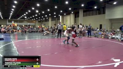 126 lbs Placement (4 Team) - Thomas Pluhar, BHWC/Duval Elite vs Kevion Pate, Patriot WC Red