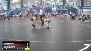 75 lbs Quarterfinal - Jaxon Mancuso, Predator Wrestling vs Jace Beaston, Warrior Ridge