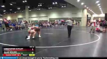 152 lbs Round 1 (10 Team) - Christopher Sutcliff, GA Misfits vs Blake Bolling, Nebraska Hawaiian Hammers