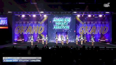 Almaden Spirit Athletics - Turquoise [2025 L2 Senior - D2 Day 1] 2025 The American Grand Grand Nationals