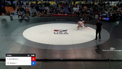 144 lbs Semis - Travis Cardenas, AZ vs Dominic Wilson, TX