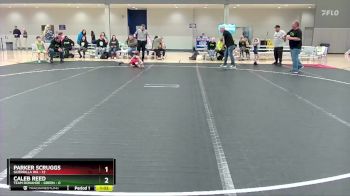 56 lbs Round 5 (6 Team) - Caleb Reed, Team Donahoe - Green vs Parker Scruggs, Guerrilla WA