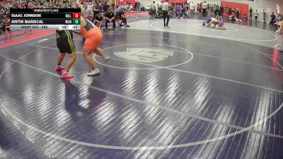 285 lbs Cons. Round 2 - Justin Mariscal, West Linn vs Isaac Johnson, Dallas