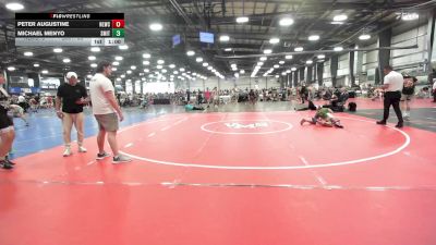 119 lbs Rr Rnd 3 - Peter Augustine, Next Level Wrestling Club - MS vs Michael Menyo, Smittys Barn - MS