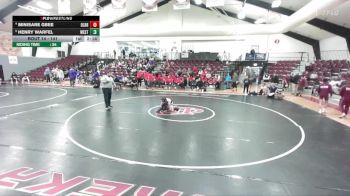 141 lbs Quarterfinal - Henry Warfel, Westminster vs Minisare Gbee, University Of The Ozarks