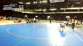 Girls 155 lbs Cons. Round 4 - Abigail Heuschkel, Hockinson (Girls) vs Tala Samara, Lynnwood (Girls)