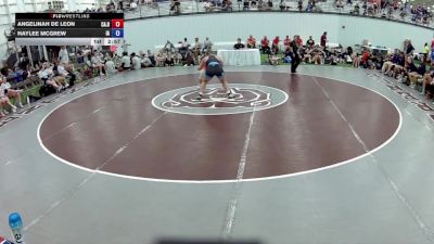 155 lbs Angelinah De Leon, California Blue vs Haylee McGrew, Iowa