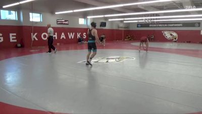 133 lbs Cons. Round 4 - Traic Fainter, Coe vs Nolan Brown, Grand View (Iowa)