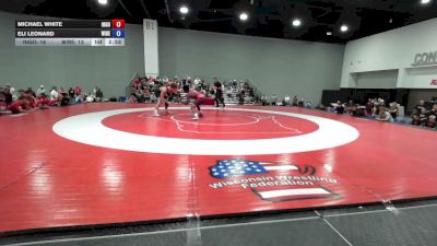 190 lbs Michael White, Team Indiana Gold vs Eli Leonard, Wisconsin Red