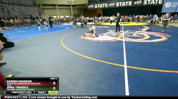 70 lbs 3rd Place Match - Karsen Davisson, Okanogan Underground Wrestling Club vs Spike Twaddle, Punisher Wrestling Company