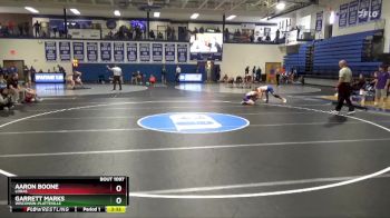 141 lbs Cons. Round 3 - Garrett Marks, Wisconsin-Platteville vs Aaron Boone, Loras