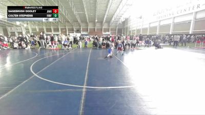 49 lbs Cons. Round 1 - Sagebrush Dooley, Jackson Hole Wrestling Club vs Colten Stephens, Fremont Wrestling Club