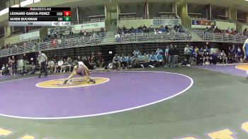 106 lbs Round 1 (4 Team) - Leonard Garcia-Perez, Columbus vs Jaxen Buckman, Crismon High School
