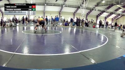 157 A Semifinal - Thomas Wagner, Case Western vs Mike Zacur, Seton Hill