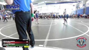 150 lbs Round 3 - Braylon North, Team Lightning vs Dylan Edstrom, Spring Hill