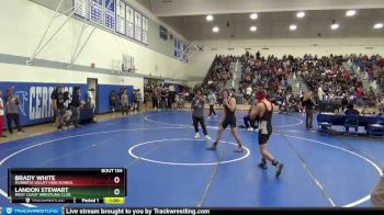 138 lbs Champ. Round 2 - Landon Stewart, West Coast Wrestling Club vs Brady White, Murrieta Valley High School