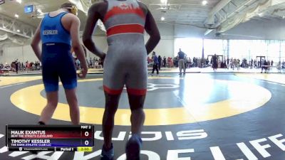 157 lbs Quarterfinal - Malik Exantus, Beat The Streets Cleveland vs Timothy Kessler, The Barn Athletic Club LLC