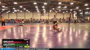 84 lbs Round 2 - Noah Pieterick, Minion Black vs Aiden Jalajel, Team USA