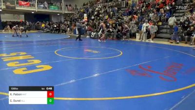 138 lbs Consi Of 16 #2 - Xavior Pabon, Mat Assassins vs Carter Durst, All American WC