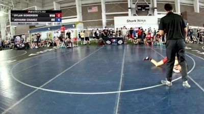 126 lbs Quarters - Dylan Sorensen, Wyoming vs Jiovanni Chavez, Arizona