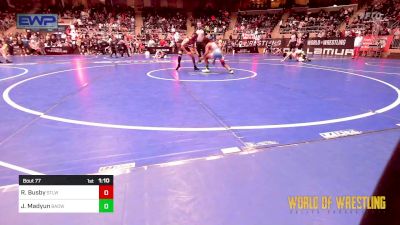 90 lbs Round Of 16 - Raheem Busby, Stl Warriors vs Jaguar Madyun, Bay Area Dragons