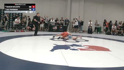 60 kg Cons. Rd Of 16 - Mason Milsaps, Boneyard Wrestling Academy vs Jax Fuhrman, Exodus Wrestling Club