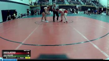 160 lbs Champ. Round 2 - Max Walker, Norwell Wrestling Club vs Jaedyn Jeffries, Dragon Wrestling Club