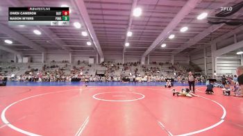 95 lbs Rr Rnd 2 - Owen Cameron, Dueling Bandits vs Mason Myers, POWA