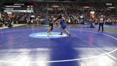 285 lbs Cons. Round 3 - Adolfo Betancur, JWU (Providence) vs Evan Day, Castleton